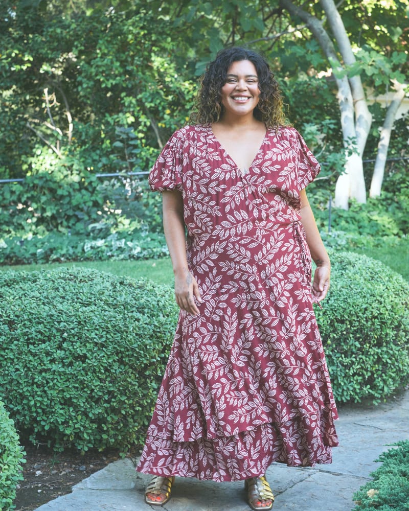 Plus Size Lilith Dress Cardinal Multi